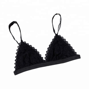 Traspirante Triangolo Fiore Del Merletto Delle Donne Sexy <span class=keywords><strong>Top</strong></span> Reggiseno Della Biancheria Intima - Product Image 2