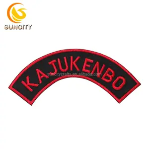 Hotsale Custom Logo Patch Letters America Kajukenbo Embroidery Patch With For Garment