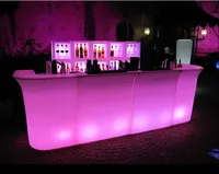 Konter Bar LED Berubah Warna, Meja Pajangan Led Klub Malam Bercahaya