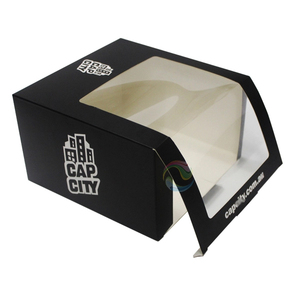 Venta al por mayor de almacenamiento de papel de tamaño personalizado de regalo de correo de envío de pantalla gorra de béisbol caja - Product Image 1