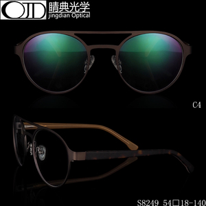 <span class=keywords><strong>Double</strong></span> <span class=keywords><strong>pont</strong></span> lunettes cadre et vente chaude optique en stock cadre S8249 - Product Image 3