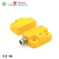 Interruptor magnético de seguridad sin contacto, distancia de trabajo de 3mm/6mm/8mm, 2 contacto de caña (1N/C 1N/O contacto)