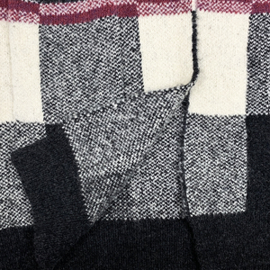 <span class=keywords><strong>Cardigan</strong></span> maglione Vintage oversize <span class=keywords><strong>con</strong></span> <span class=keywords><strong>cappuccio</strong></span> a quadri da <span class=keywords><strong>donna</strong></span> <span class=keywords><strong>con</strong></span> Design a bavero e grande taschino taglie lunghe - Product Image 5
