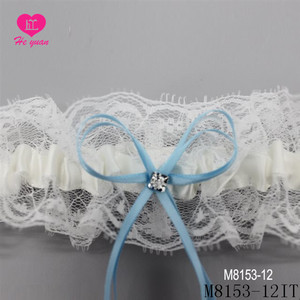 M8153-12IT Blanc et <span class=keywords><strong>Bleu</strong></span> Dentelle <span class=keywords><strong>Jarretière</strong></span> <span class=keywords><strong>De</strong></span> Mariée pour la Robe <span class=keywords><strong>De</strong></span> <span class=keywords><strong>Mariage</strong></span> - Product Image 5