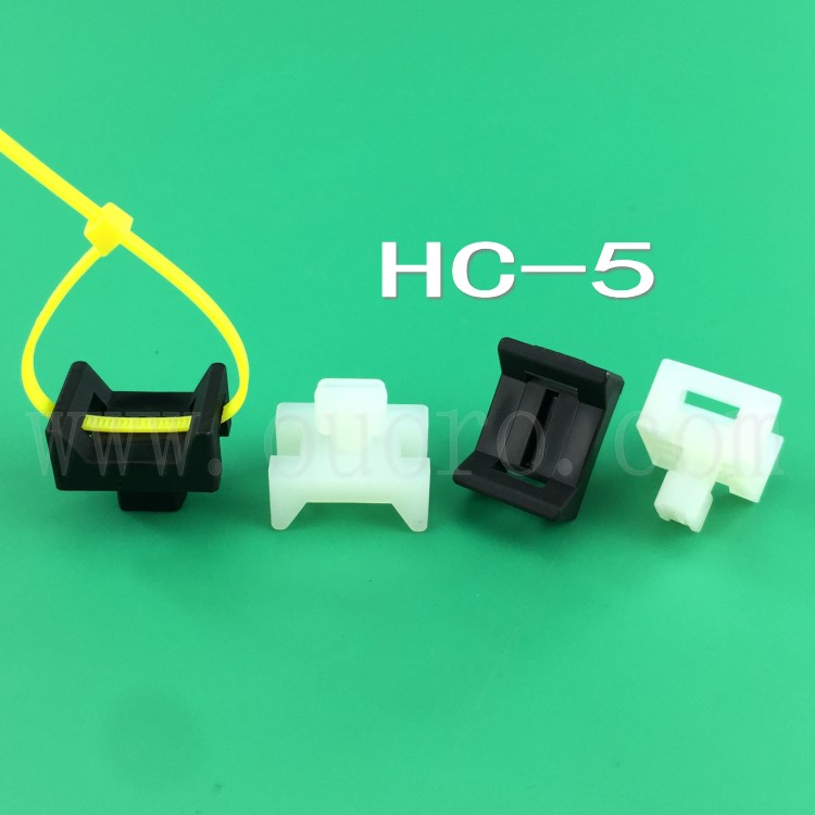 Ouoro HC-5 седло пластмассового типа для изготовления нейлоновых кабельных стяжек несъемное седло
