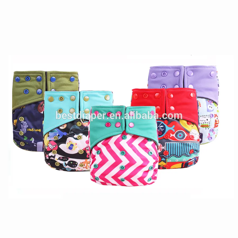 Glücklich Flöte wholesale Bambuskohle AIO windel 5-38 £ baby windel waschbar und wiederverwendbar Windel kostenloser versand