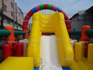Loco inflable funland inflable más nuevo divertido juego de <span class=keywords><strong>la</strong></span> ciudad para <span class=keywords><strong>la</strong></span> promoción - Product Image 4