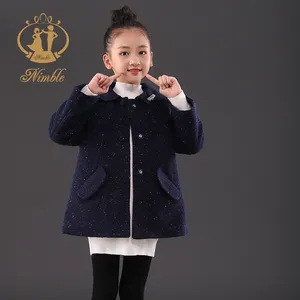 Nimble Winter Jackets Girls Outerwear Coats Fashion Design For Kids Coat Baby Girl Fake Fur Nimble Wholesale Child Clothes