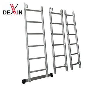 DX-E308 plegable telescópica escalera seguridad extensión de aluminio Loft ático escalera portátil ampliar móvil cuerda escalera