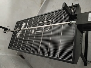 Carbone di legna <span class=keywords><strong>Barbecue</strong></span> Motore <span class=keywords><strong>Elettrico</strong></span> <span class=keywords><strong>Barbecue</strong></span> Sputare Arrosto <span class=keywords><strong>Girarrosto</strong></span> Grill <span class=keywords><strong>per</strong></span> Agnello In Acciaio Inox <span class=keywords><strong>per</strong></span> Esterni del Carbone di legna Grumo Ferro 85kg di Carico - Product Image 5