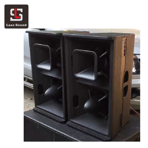 T24NL 전문가용 오디오 비디오 듀얼 12 박스 스피커 액티브 패시브 PA 시스템 콘서트용 1000W 출력 전력 4옴 임피던스 우든 - Product Image 1