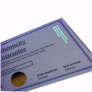 Stampa Personalizzata di Alta Qualità di Biglietti/Voucher/Coupon Anticontraffazione, Stampa Offset su Carta Duplex, Stampa CMYK - Product Image 1