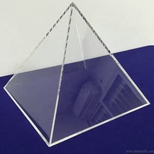 Cetakan Piramida Akrilik Bening Mewah, DIY Resin Dekorasi Kerajinan Perhiasan, Cetakan Resin untuk Perhiasan - Product Image 3