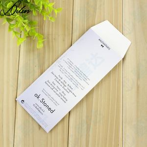 Personalizzata avorio esame di carta sacchetto busta <span class=keywords><strong>finestra</strong></span> con stampa logo - Product Image 3