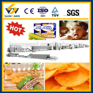 automatique processus de <span class=keywords><strong>corn</strong></span> flakes céréales de petit déjeuner en vrac machine - Product Image 1