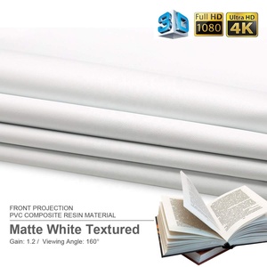Kapalı Açık film ekranı 100 inç Taşınabilir Projektör Screen16: 9 Katlanabilir PVC HD 4 K Tasarımı ile Asılı Delik - Product Image 2