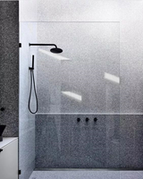 WT210 Iwayama carreaux gris ciment naturel dalles de terrazzo pierre artificielle escalier