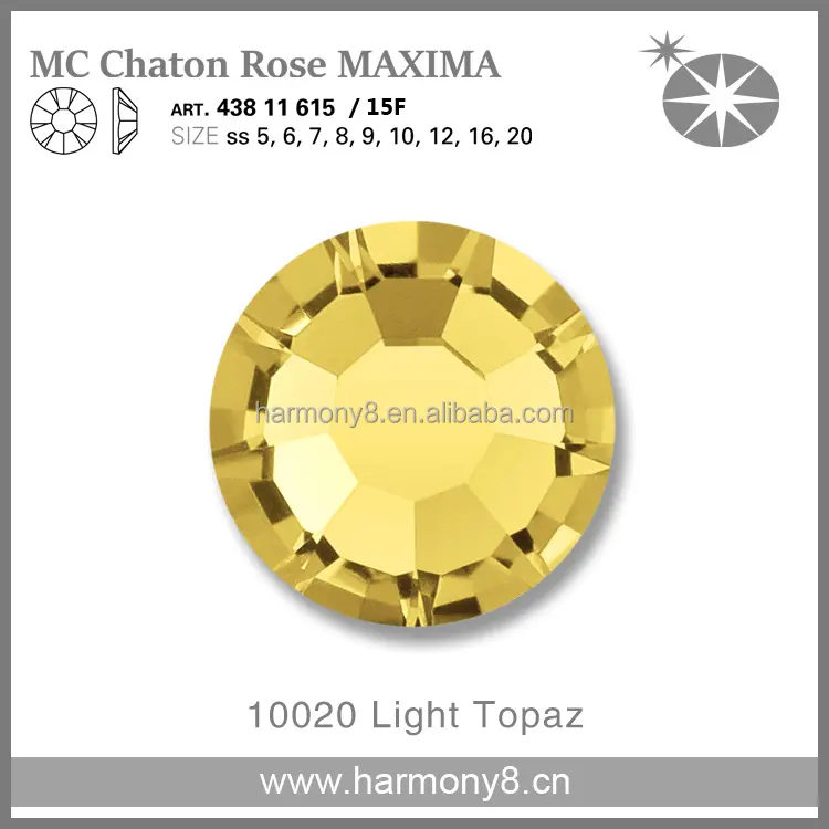 PRECIOSA MC Chaton Rose Maxima hot fix strass Art. 438 11 615