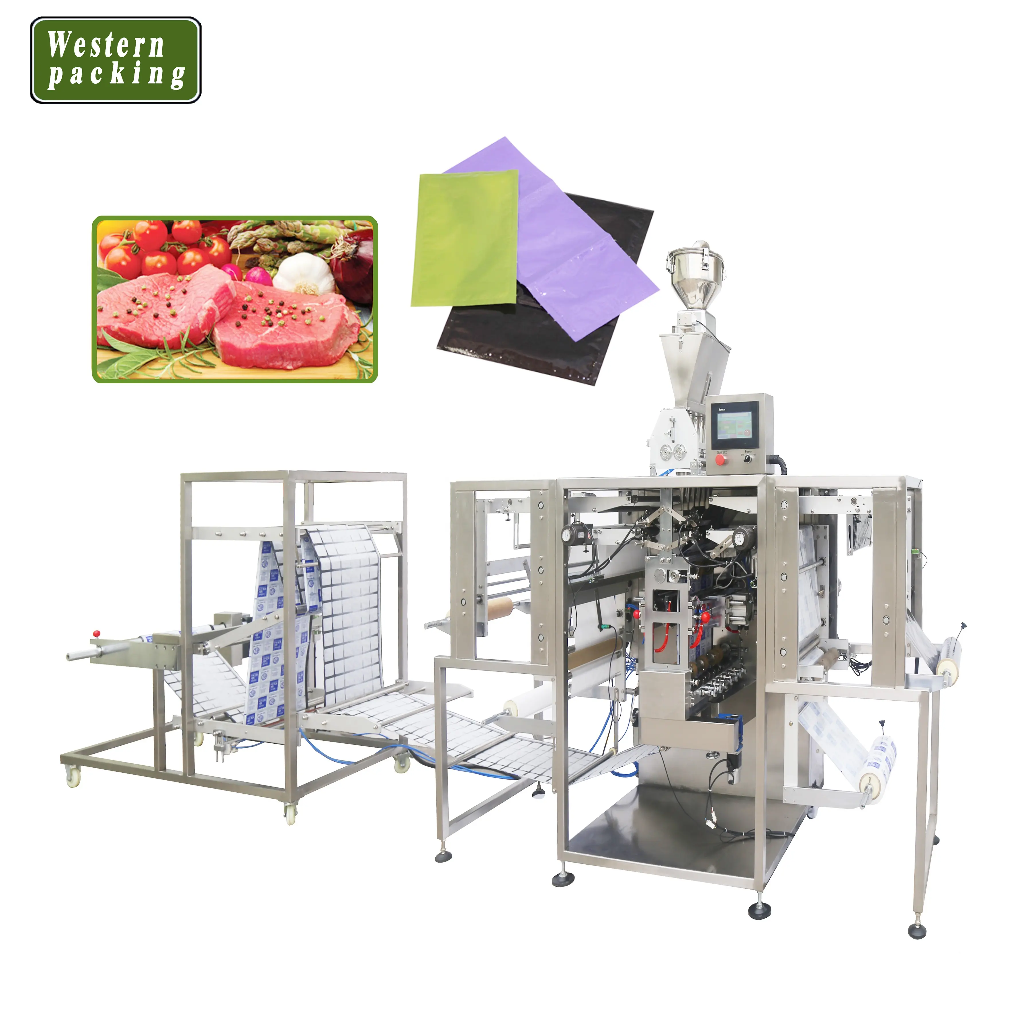 Wegwerp voedsel vlees pad absorberende pad maken machine, voedsel vlees pad making machine