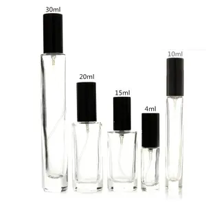 4ML 10Ml 15ML 20ML 30ML Vòng Sang Trọng Thủy Tinh Chai Xịt Nước Hoa