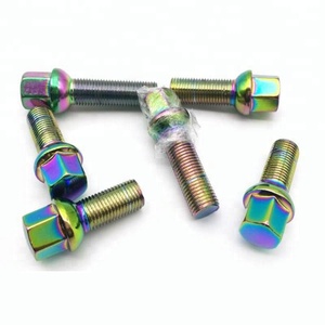 Boulon de bagues connecteur étendu en alliage d'aluminium anodisé coloré, écrou Gr5 m8x32 mm - Product Image 5