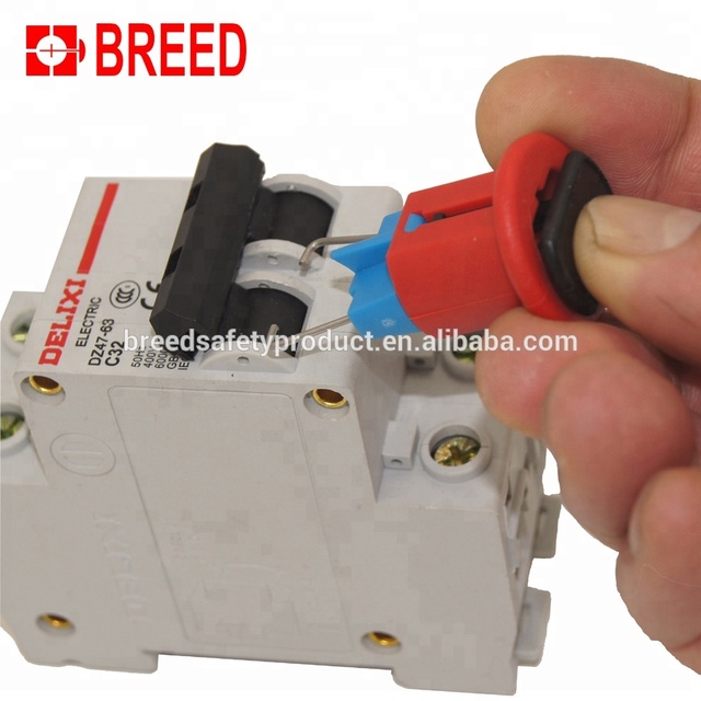 Clamp on MCB Loto Breaker Locking Device PIS Safety Lockout