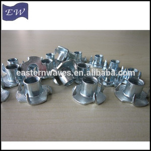 T- nuts, meubles insérer écrous t pour le <span class=keywords><strong>bois</strong></span> avec 4 broches( din1624) - Product Image 2