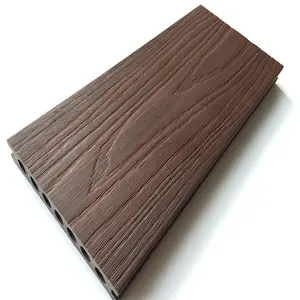 Hot Sale Factory Price Waterproof Outdoor Use Hollow WPC Wood Plastic Composite Decking