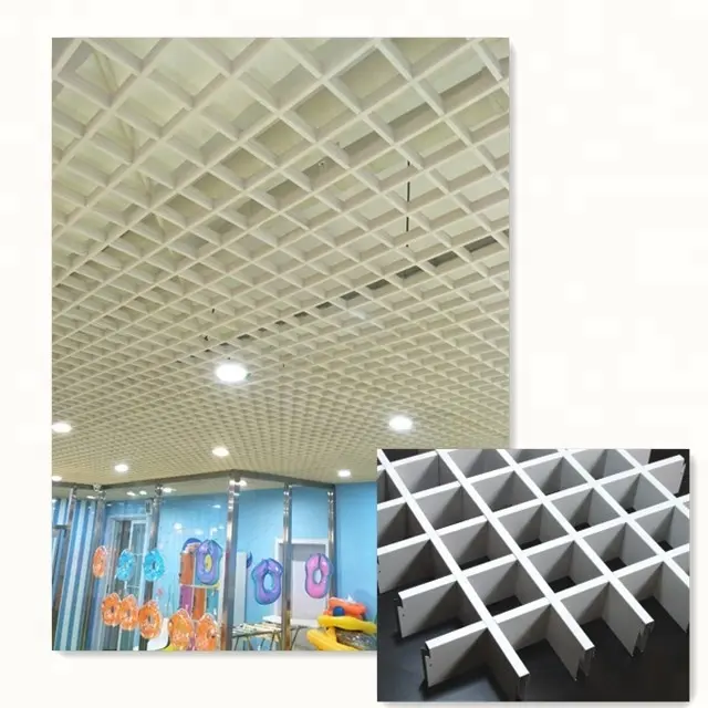 Grilliato Open Cell Grid Decorative Modern Ceilings