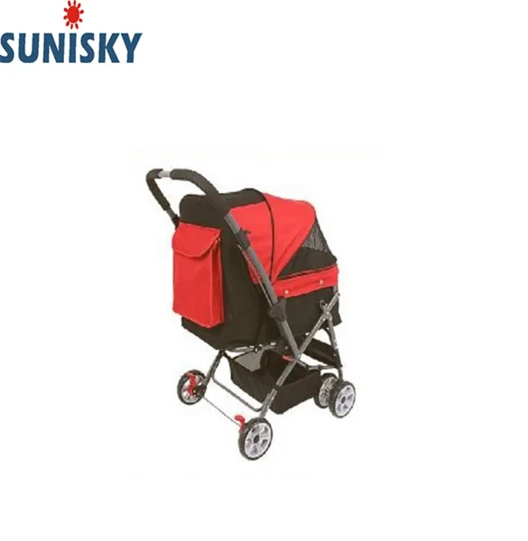 Luxury Waterproof Pet Travel Stroller for cats dogs