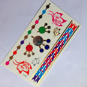 Beauté Autocollant Enfants Éléphant de Bande Dessinée Conception Temporaire <span class=keywords><strong>Tatouage</strong></span> - Product Image 4
