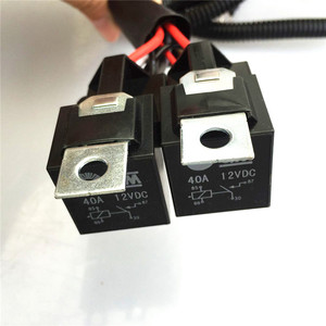 Keramische H4 Koplamp Relais Kabelboom 2 Koplamp Gloeilamp Socket Plug - Product Image 6