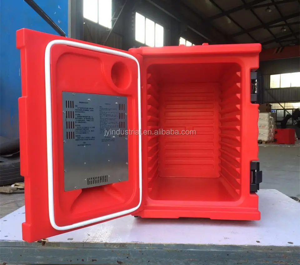 90L भोजन वितरण वाहक, फास्ट फूड वितरण Thermoboxes, गर्म और ठंडा पेस्ट्री Thermoboxes की ढुलाई