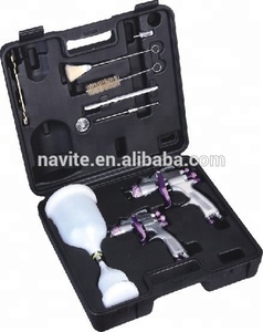 2 adet profesyonel otomotiv <span class=keywords><strong>HVLP</strong></span> püskürtme tabancası kiti NA2007KIT - Product Image 3