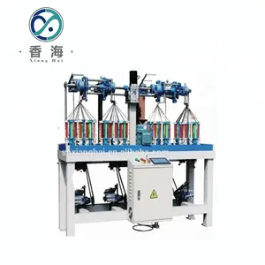 16 carriers high speed shoelaces/gift rope braiding machine