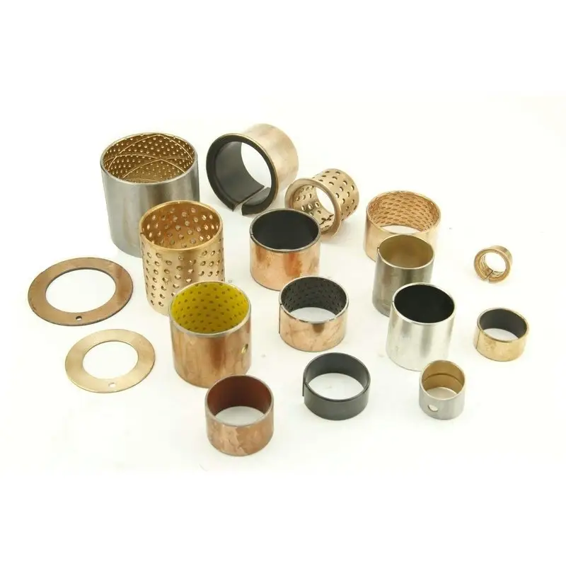Metal Sleeve Bronze Bush / Brass JDB Solid Lubricant Bearing / Graphite insert bearing