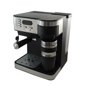 Top popular 1.8L pressure pump commercial semi-automatic coffee machine espresso