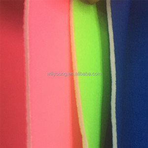 ผ้าโพลีเอสเตอร์ EVA สีขาวทั้งสองด้านเคลือบยางนีโอพรีนปลอมยางสองมม. สีขาวสำหรับฝาครอบถ้วยเบา - Product Image 1