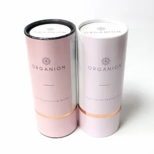 Luxury Wholesale 30ml/50ml/80ml candle/perfume/cosmetic packaging box paper tube for essential oil