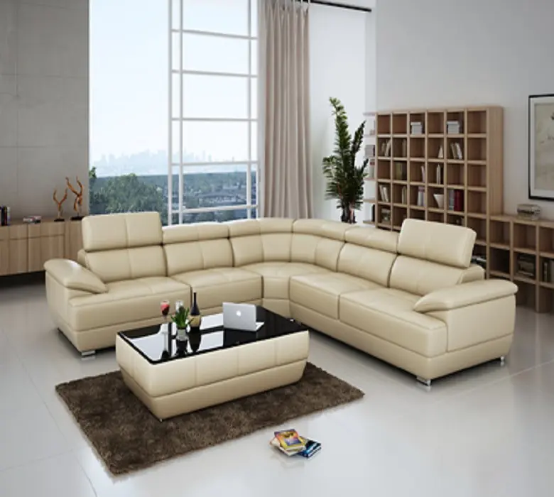 American turkish leather sofa set furniture