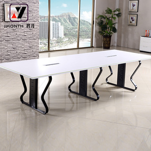 Hiện đại vuông thép gỗ hội nghị bảng mở rộng nội thất văn phòng cho các trường học hoặc văn phòng - Product Image 4