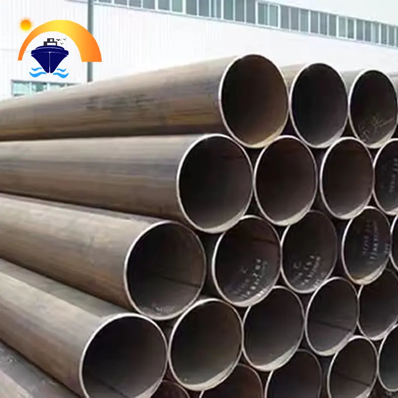 Tubo redondo erw tubo de acero soldado en espiral de fabricantes de china