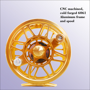 Carrete de Pesca Golden Fish, Carrete de Pesca con Mosca para Pesca Mayor - Product Image 5