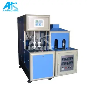 Semi Automatic Pet Blowing Machine / Manual Bottle Preform Blow Moulding Machinery