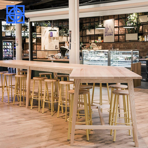 Barre en bois <span class=keywords><strong>Plus</strong></span> Maigre <span class=keywords><strong>Table</strong></span> Bar <span class=keywords><strong>Tabouret</strong></span> de Bar À La Mode Meubles <span class=keywords><strong>table</strong></span> à manger - Product Image 3