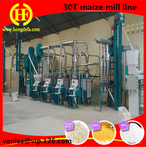 Chine Fournisseur D'or Pour 30 T/<span class=keywords><strong>24</strong></span> <span class=keywords><strong>H</strong></span> Maïs Maïs Moulin À Farine Machine Populaire sur <span class=keywords><strong>le</strong></span> Marché en Afrique - Product Image 2