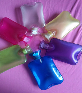 Bouteille d'eau chaude transparente Hont Sac en PVC - Product Image 1