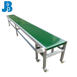 Jiabao Fabriek Aangepaste Grootte 120 Automatische Band Transportsysteem Roestvrij Staal Oem Pvc Aluminium Hittebestendige Instelbare Snelheid - Product Image 2
