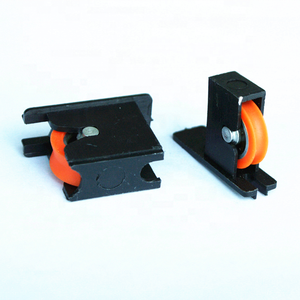 Cerradura para ventanas correderas de aluminio, polea deslizante de nailon para puertas y ventanas - Product Image 3