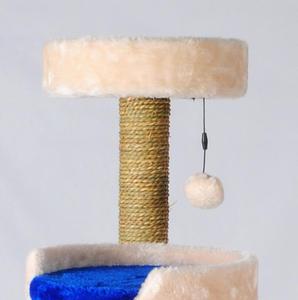 Tiragraffi per Gatti XXL Personalizzato con Postazione per Arrampicata, Grande Tiragraffi in Tessuto Sisal, Cuccia Sostenibile per Gatti - Product Image 3